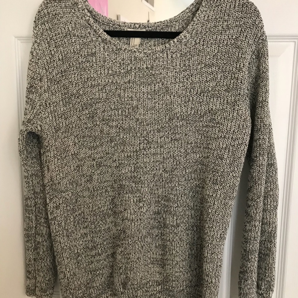 Black White Sweater